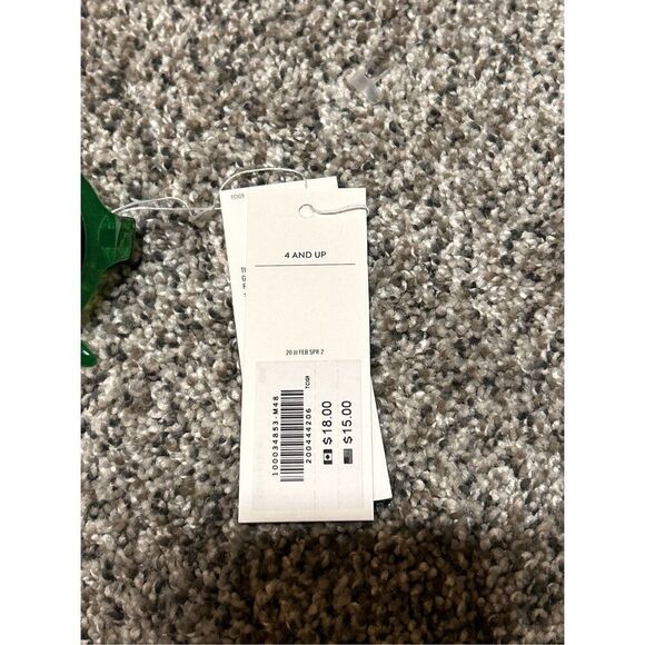 Janie and Jack green sunglasses size 4 and up C6-17 (2) - Picture 3 of 3